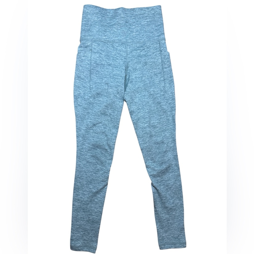 Athleta Gray Leggings XXS Salutation Stash Pocket II 7/8 Performance Tight